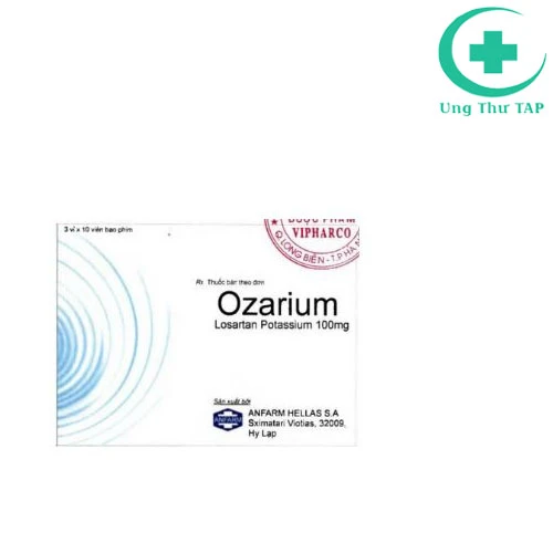 Ozarium - Thuốc điều trị tăng huyết áp từ nhẹ đến trung bình