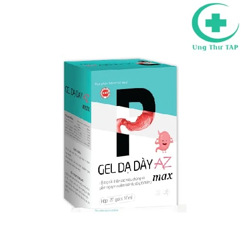 P Gel Dạ dày AZ Max - Hỗ trợ cải thiện viêm loét dạ dày
