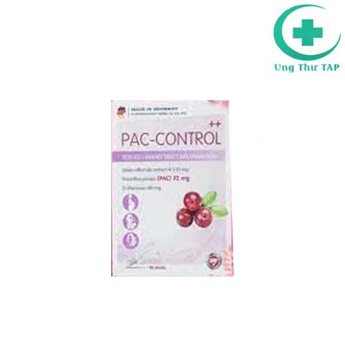 Pac- Control - Giúp giảm viêm bàng quang, lợi tiểu hiệu quả