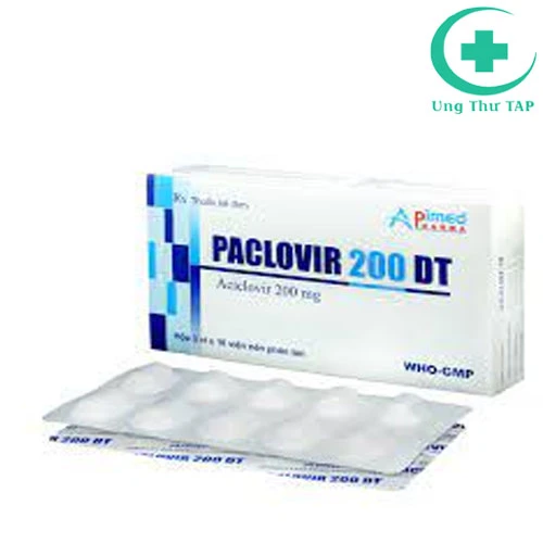 Paclovir 200 DT - Thuốc điều trị nhiễm Herpes simplex hiệu quả
