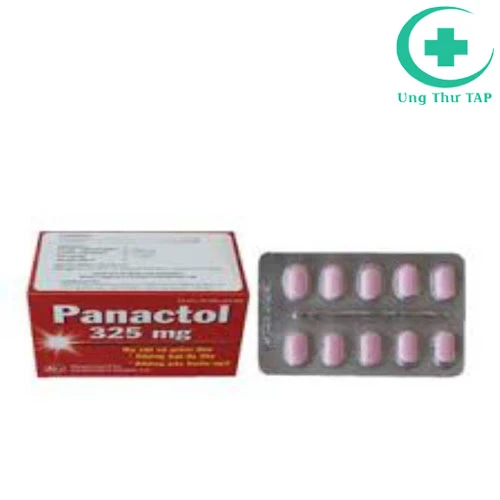 Panactol 325mg - Thuốc giúp giảm đau, hạ sốt hiệu quả