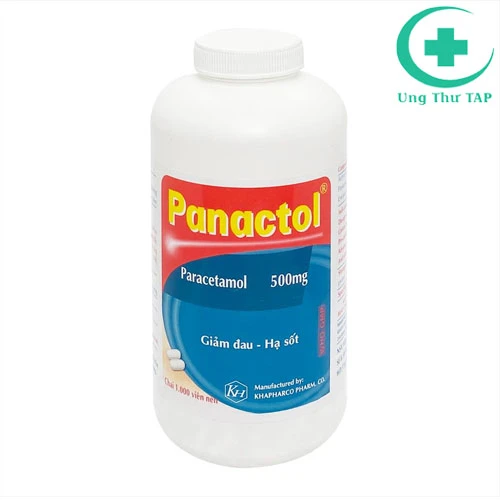 Panactol 500mg - Thuốc giúp giảm đau, hạ sốt hiệu quả