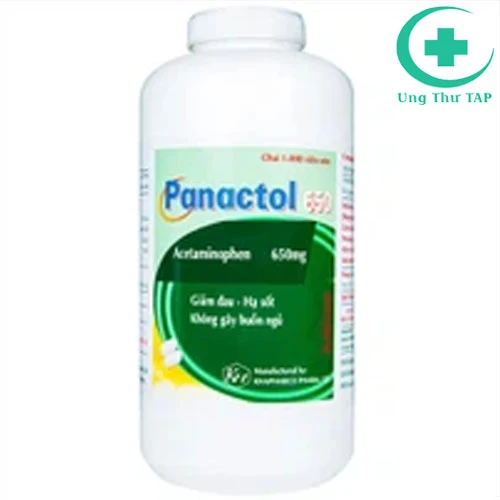 Panactol 650mg - Thuốc giúp giảm đau, hạ sốt hiệu quả