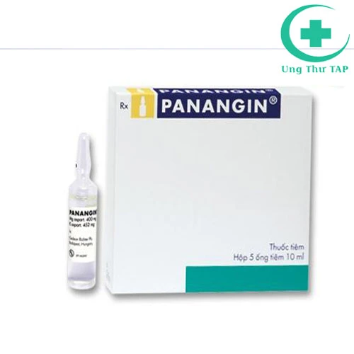 Panangin (dịch tiêm truyền) - trị nhồi máu cơ tim, tăng huyết áp