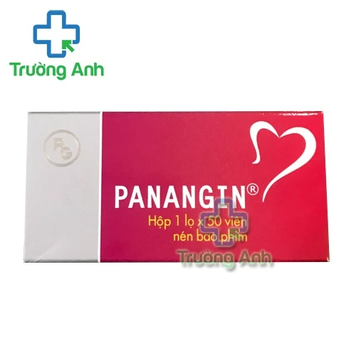 Panangin (Viên nén ) - điều trị nhồi máu cơ tim, tăng huyết áp