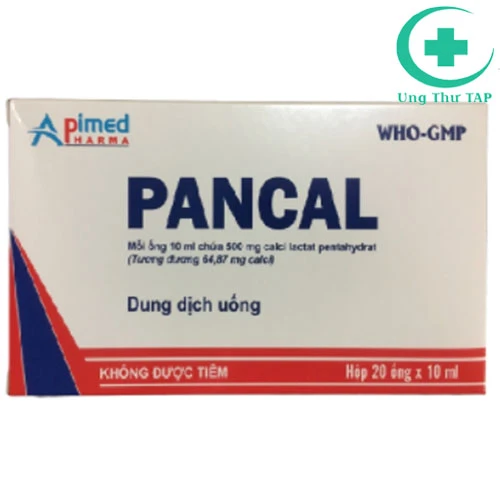 Pancal- điều trị tình trạng thiếu calcium, tăng nhu cầu về calcium