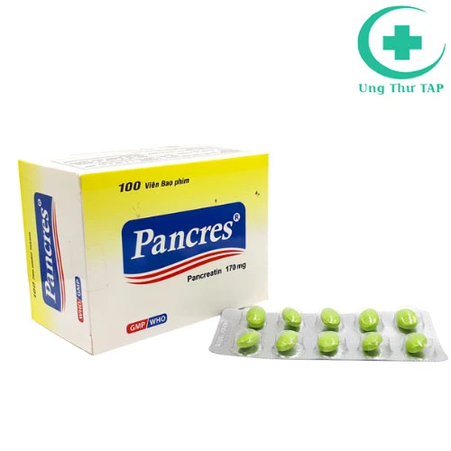 Pancres - điều trị khó tiêu, biếng ăn, bội thực, đầy hơi hiệu quả
