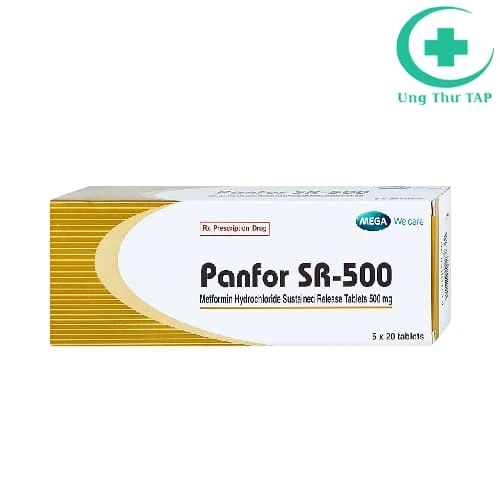 Panfor SR-500 Mega We care - Thuốc điều trị đái tháo đường typ 2