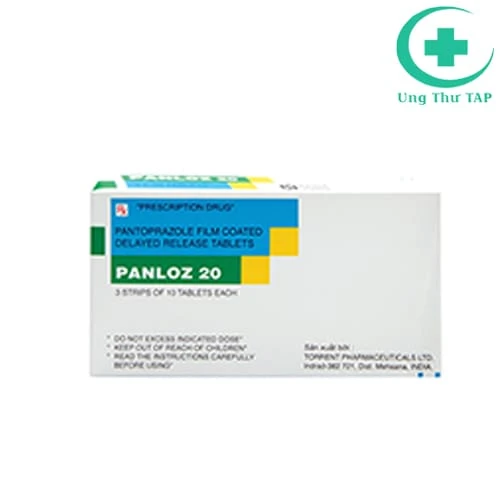 Panloz 20 - Thuốc điều trị loét dạ dày, tá tràng của Ấn Độ