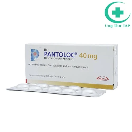 Pantoloc I.V 40mg Takeda - Thuốc điều trị loét dạ dày tá tràng