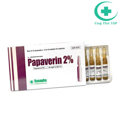 Papaverin 2% - Thuốc điều trị đau bụng hiệu quả của DP Danapha