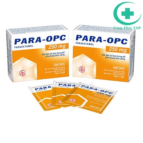 Para-OPC 250mg - Thuốc giảm đau, hạ sốt dạng uống