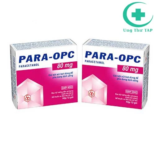 Para-OPC 80mg - Thuốc giảm đau, hạ sốt dạng uống