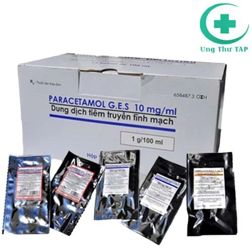 Paracetamol G.E.S. 10mg/ml - Thuốc giảm đau sau phẫu thuật