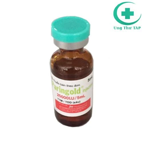 Paringold Injection - Thuốc chống đông máu trong truyền máu