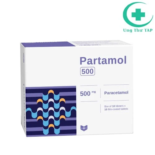 Partamol 500 Stella - Thuốc giảm đau hạ sốt hiệu quả