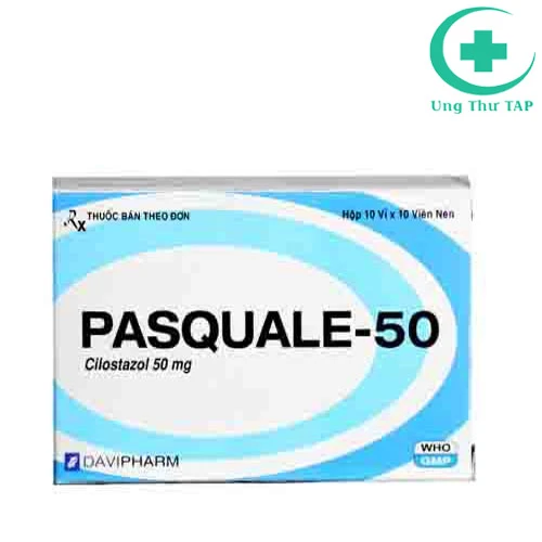 Pasquale 50 - điều trị thiếu máu cục bộ, phòng ngừa nhồi máu não