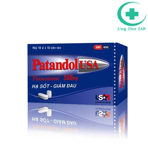 Patandolusa 500mg - Thuốc giảm các cơn đau và hạ sốt hiệu quả