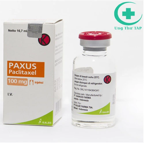 Paxus PM 100mg - Thuốc điều trị ung thư biểu mô hiệu quả