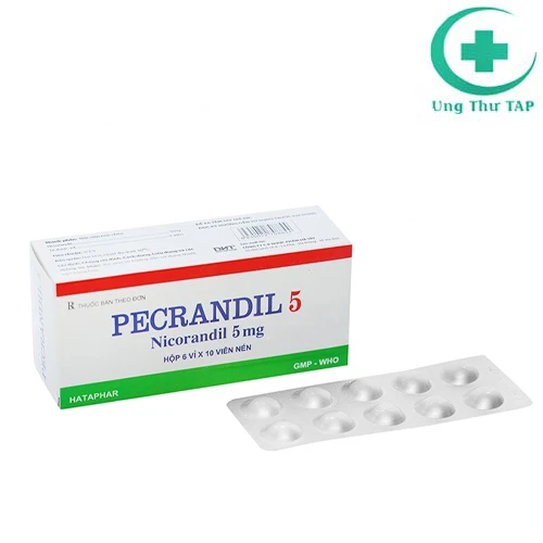 Pecrandil 5 - Thuốc điều trị đau thắt ngực ổn định mạn tính
