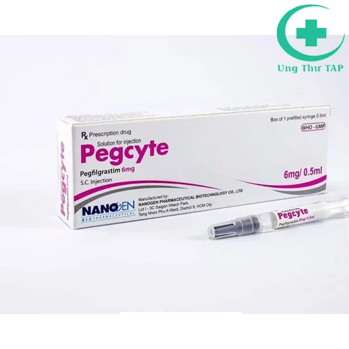 Pegcyte 6mg - Thuốc điều trị bệnh bạch cầu hiệu quả