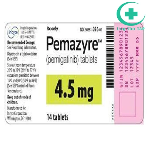 Pemazyre 4.5mg - Thuốc điều trị ung thư ung đường mật hiệu quả