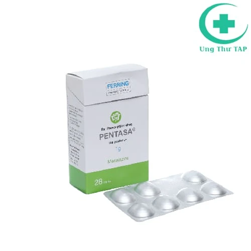 Pentasa 1g Pharbil (viên đặt) - Thuốc hỗ trợ điều trị bệnh Crohn