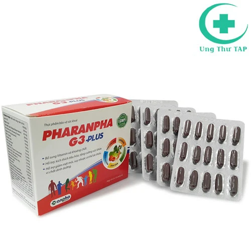 Pharanpha G3 Plus - Sản phẩm bổ sung vitamin, khoáng chất