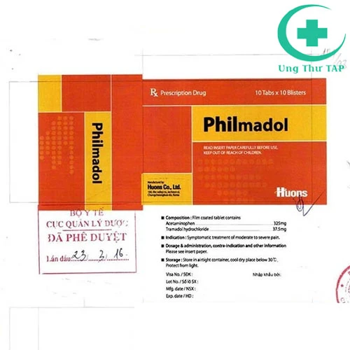 Philmadol 325mg/37.5mg - Điều trị Gút và các bệnh xương khớp