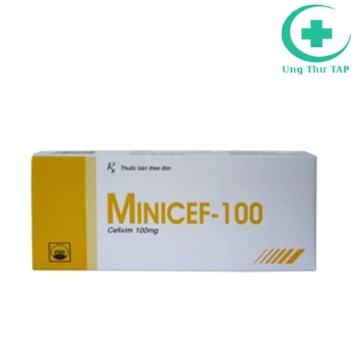 Minicef-100 Pymepharco - Thuốc điều trị nhiễm khuẩn hiệu quả