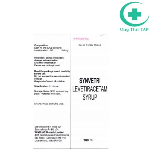 Synvetri 100ml Windlas - Thuốc điều trị bệnh động kinh hiệu quả