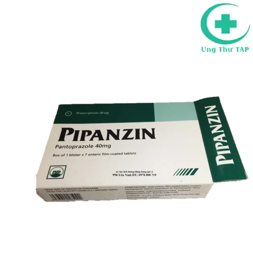 Pipanzin 40mg Pymepharco (viên nén) - Thuốc điều trị loét dạ dày