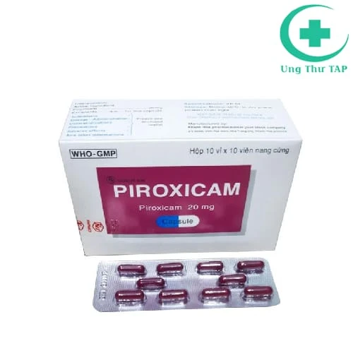 Piroxicam 20mg Khapharco - Thuốc điều trị viêm đau xương khớp