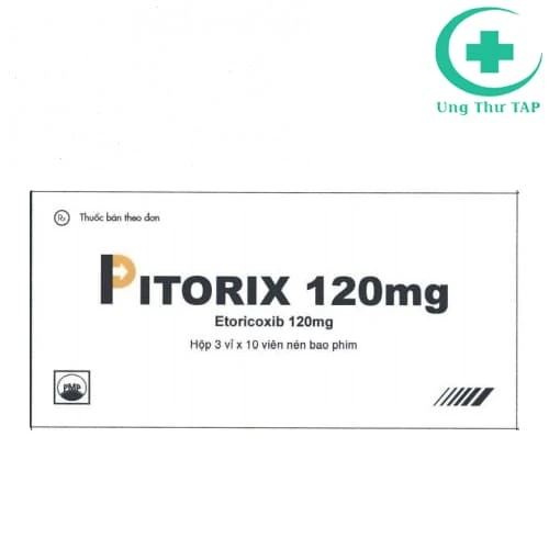 Pitorix 120mg Pymepharco - Thuốc điều trị viêm đốt sống