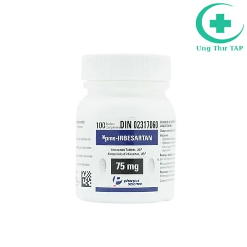 PMS-Irbesartan 150mg Pharmascience - Điều trị tăng huyết áp
