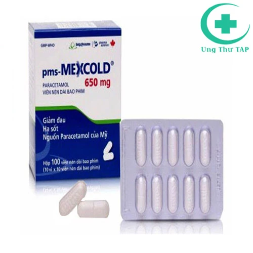 pms-Mexcold 650 -Điều trị các triệu chứng đau, hạ sốt hiệu quả