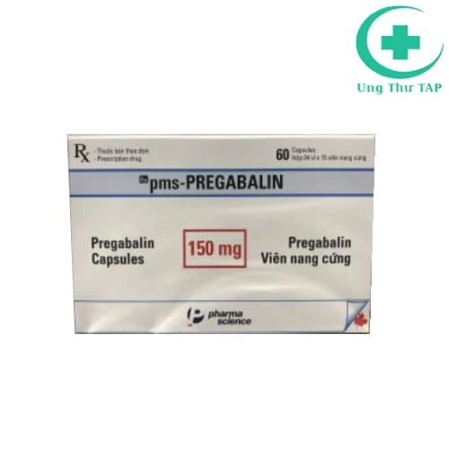 PMS-Pregabalin 150mg - Thuốc điều trị đau thần kinh của Canada