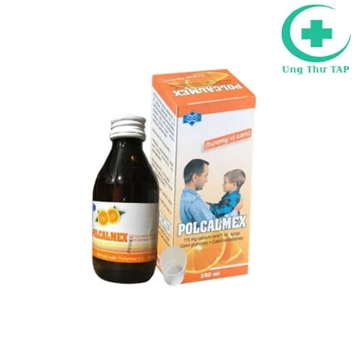 Polcalmex (vị cam) - Thuốc phòng và điều trị thiếu canxi
