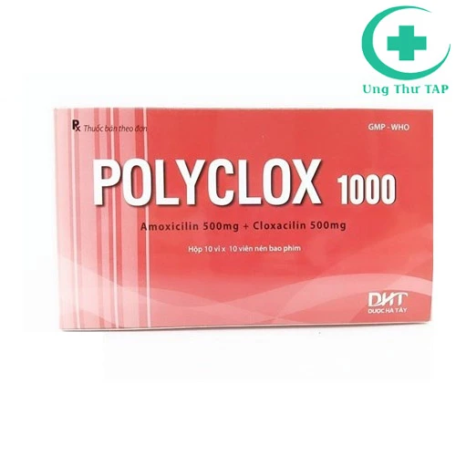 Polyclox 1000 - Điều trị nhiễm khuẩn do vi khuẩn của DP Hà Tây