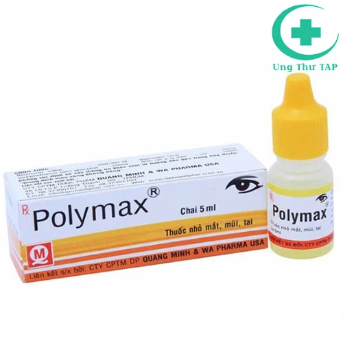 Polymax - Thuốc điều trị nhiễm trùng mắt, viêm mũi, nghẹt mũi