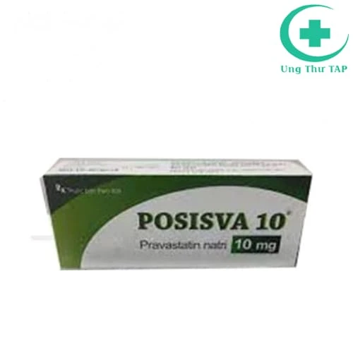 Posisva 10 Medisun - Thuốc điều trị các bệnh về tim mạch