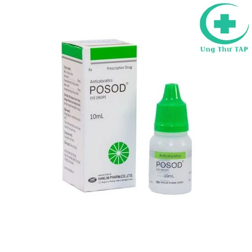 Posod Eye Drops - Thuốc điều trị đục thủy tinh thể Hàn Quốc