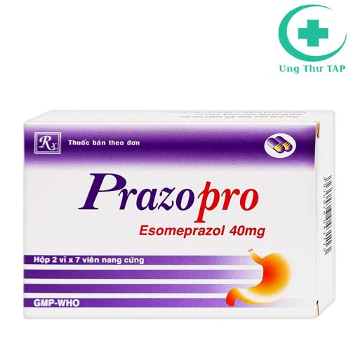 Prazopro 40mg - Thuốc trong điều trị loét dạ dày - tá tràng 
