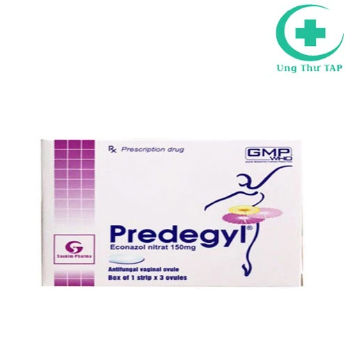 Predegyl - Viên đặt âm đạo điều trị viêm âm đạo do nấm