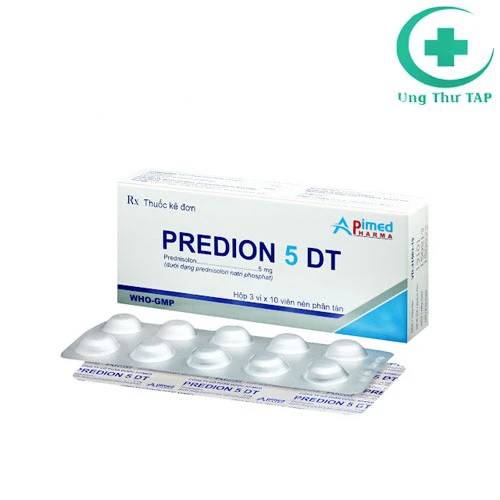Predion 5 DT - Thuốc điều trị viêm loét đại tràng, bệnh Crohn