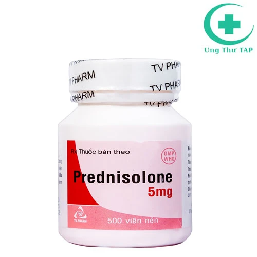Prednisolone 5mg-Thuốc thuốc chống viêm, dị ứng, ức chế miễn dịch