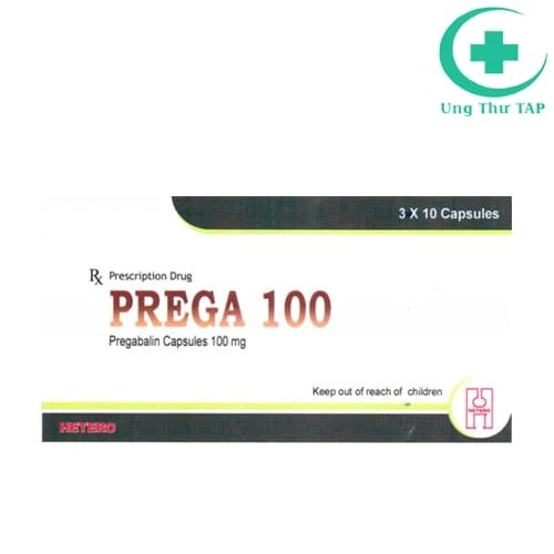 Prega-100 Hetero - Thuốc điều trị đau thần kinh hiệu quả