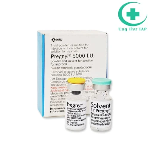 Pregnyl 5000IU Organon - Thuốc điều trị vô sinh ở cả nữ và nam