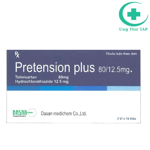 Pretension Plus 80/12.5mg - Thuốc điều trị tăng huyết áp hiệu quả