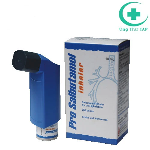 Pro Salbutamol Inhaler - Hỗn dịch khí dung điều trị phòng ngừa hen phế quản 